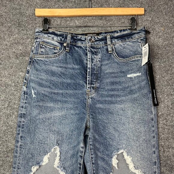NEW Earnest Sewn Distressed Parker 90's full length Jean Size 31 Button Fly - Picture 4 of 10